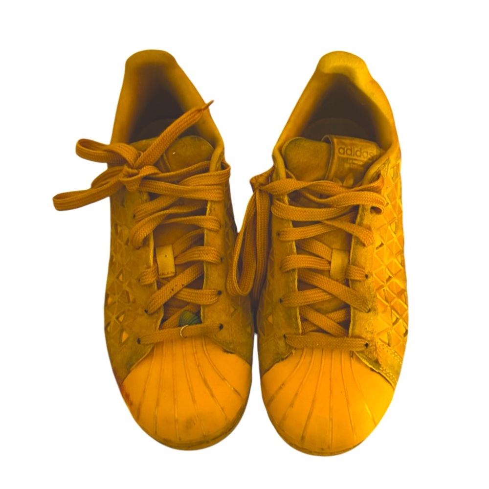 Yellow adidas rare
